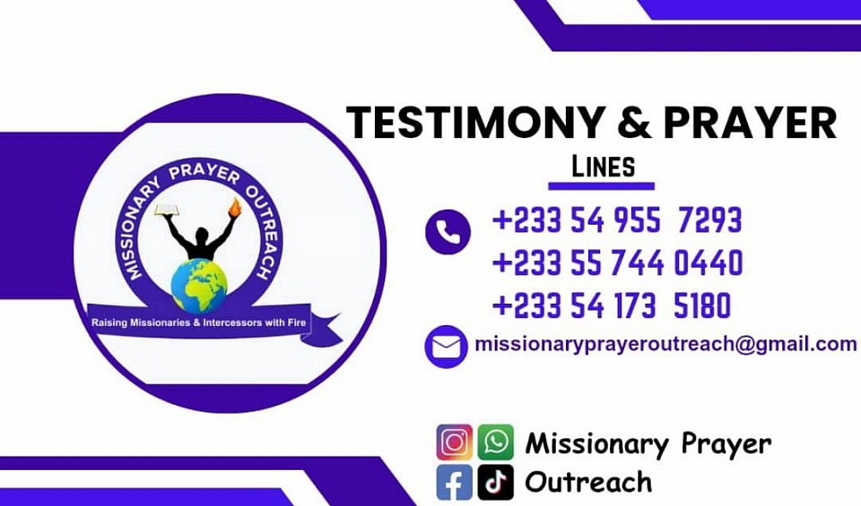 Reach us via the following mediums